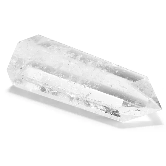 Sell at factory price Natural crystal raw stone polishing High quality fengshui clear quartz wand for decoration points