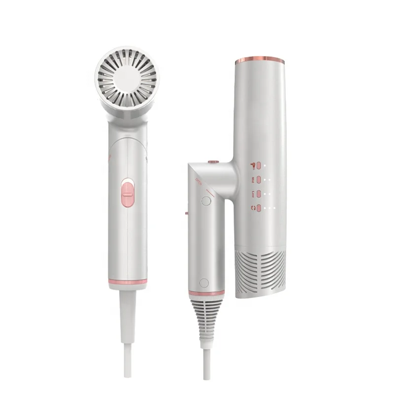 Professional High Quality  Intelligent foldable hair dryer with Memory Function Brushless motor Blow Dryer