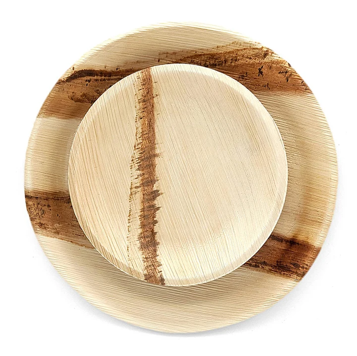 Zhuzhi Cheap designer luxury nordic serving plates kitchen Bamboo dishes set for restaurants