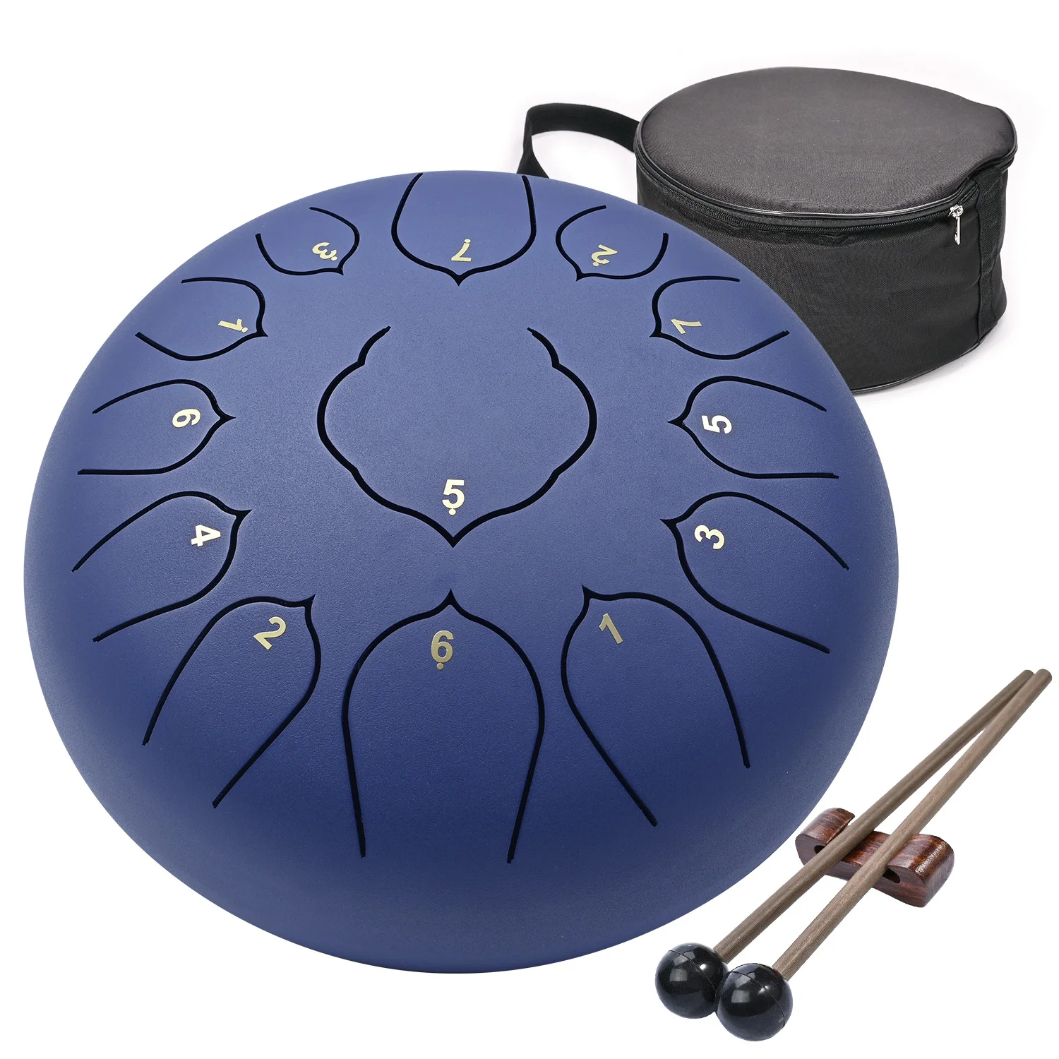 SUCCESS Factory Price Arborea Chakra Steel Tongue Drum with Life Flower Musical Instrument