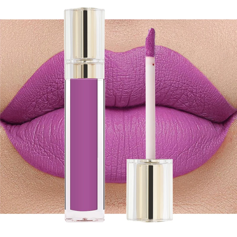 Cruelty Free Lip Sticks Wholesale Vegan Long Lasting Waterproof Lipstick Custom Logo Nude Matte Liquid Lipstick