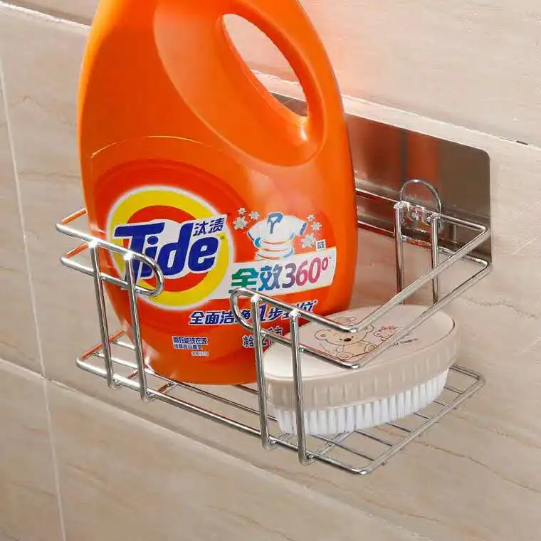 Corner Shelf  Bathroom Shower Caddy  shelf Basket Stainless Steel  Wall Mount Chrome Bathroom Accessories