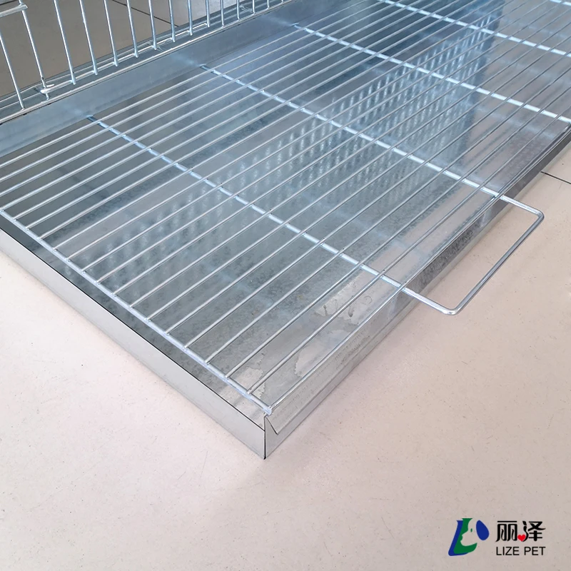 LIZE New Hot Sell Galvanized Pigeon Cage For Raising Birds Pigeons Transport Galvanized Plate Bird Cage