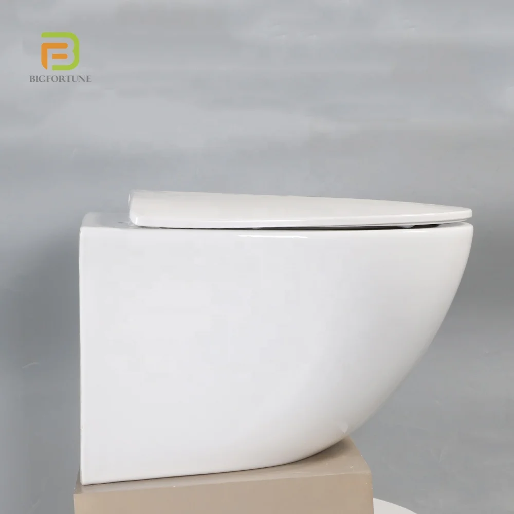 Modern sanitary ware ceramic wall mounted concealed cistern wc toilet white bathroom wall hung toilet set with tank