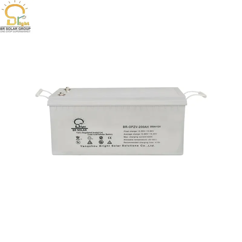 200ah solar gel battery maintenance free batteries long life solar 2v 2000ah 3000ah opzv battery