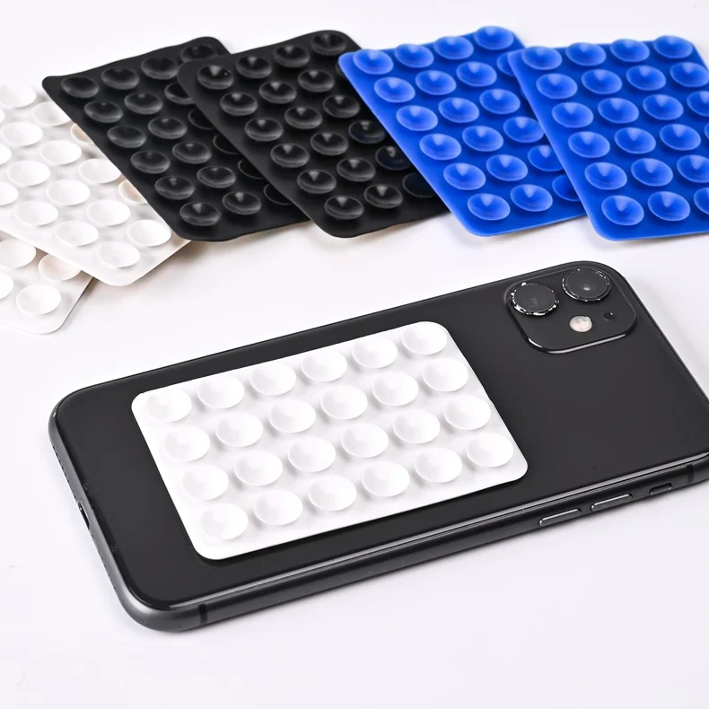 X710 Factory Price Cheap Anti Slip Silicone Suction Mat Mobile Phone Holder Customized Acceptable
