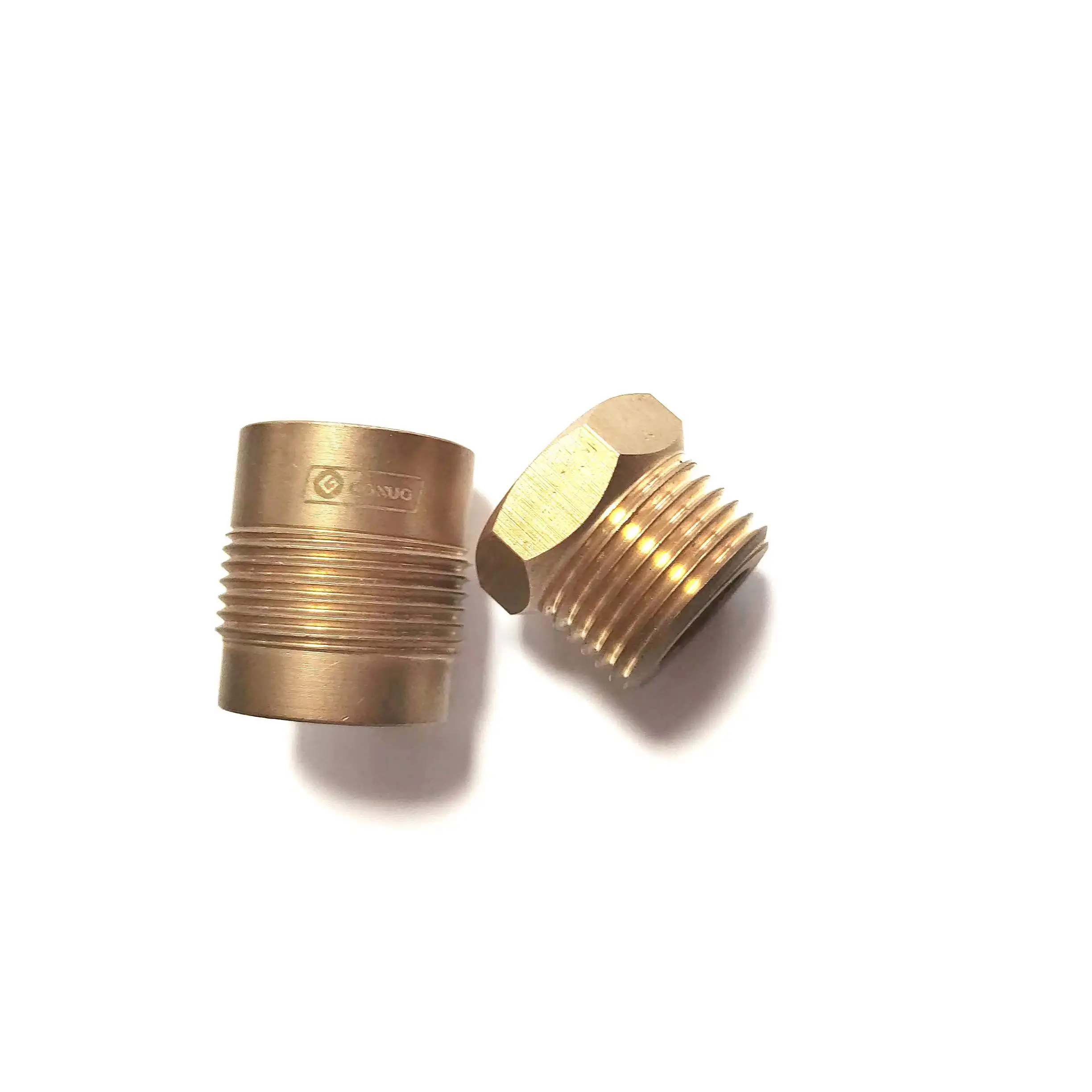 custom precision cnc machining copper brass joint parts
