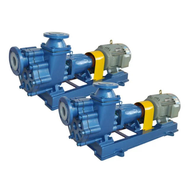 FZB fluoroplastic self-priming centrifugal pump corrosion resistance, wear resistance and high temperature resistance pumps