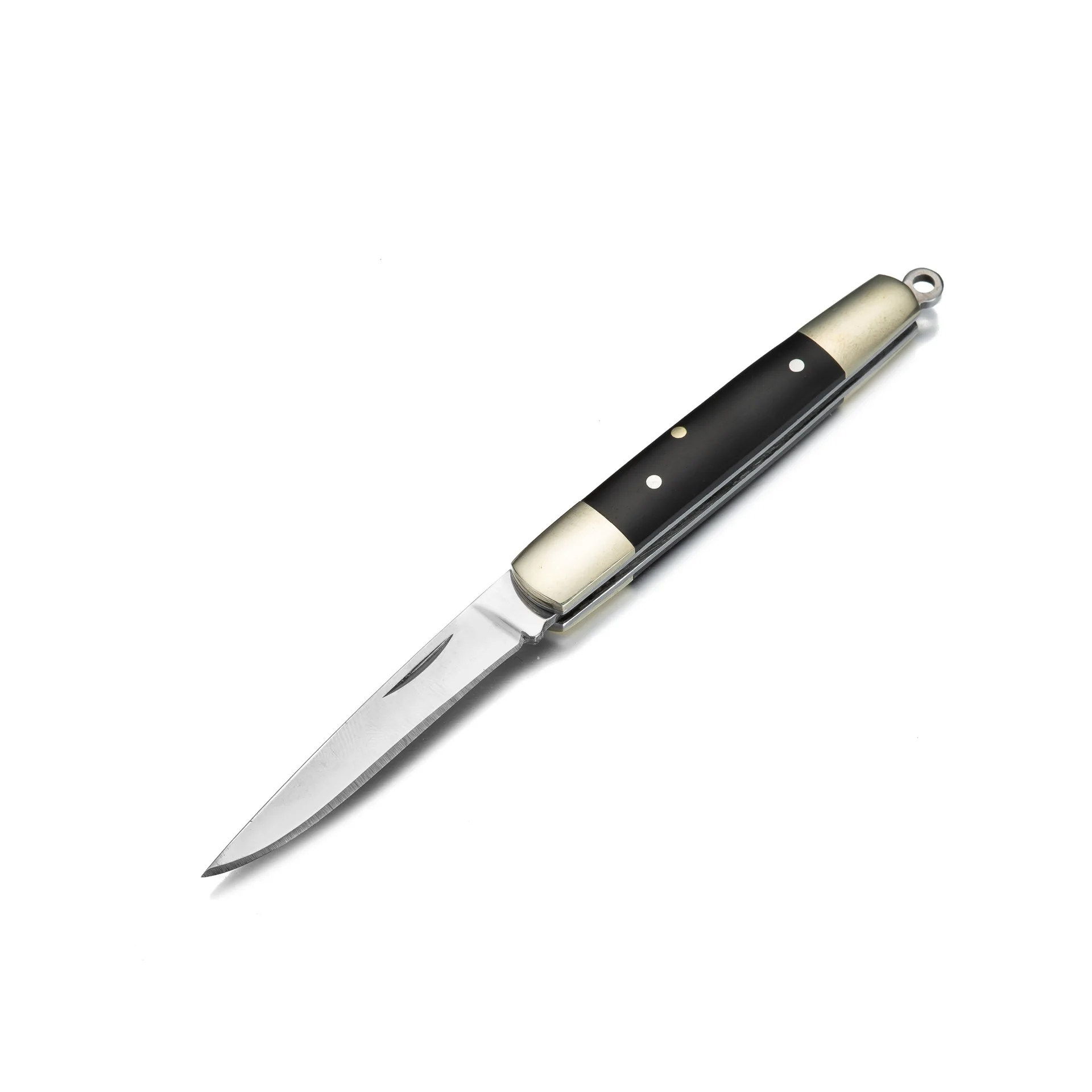 China wholesale Columbia folding pocket knife collection knife with brass resin handle
