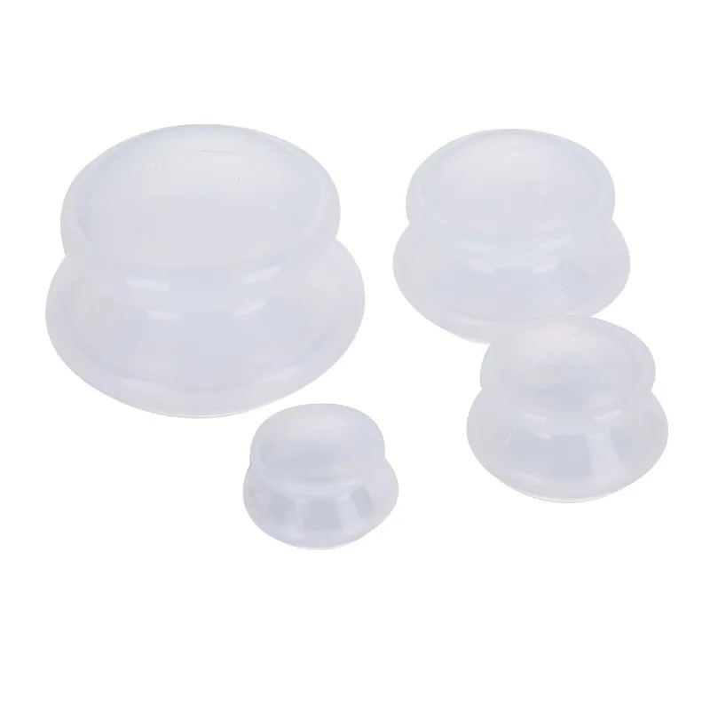 High Quality Anti Cellulite Silicone Massage Cupping Cups Therapy Set Silicone Cupping Massage