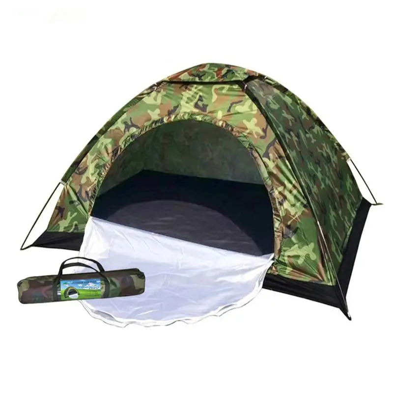Camping Tents Outdoor Waterproof For 2 3 4 Person Tourist Tent For Hiking & Dressing & Locker Room