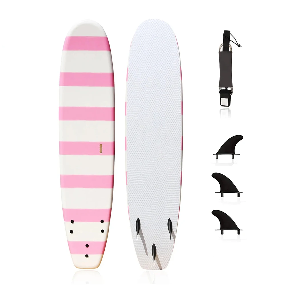 SHERO SURF OEM&ODM Surf Board Foam Raystreak Pe Foam Roll Surfboard 8ft Foam Surfboard