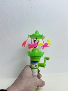 Детская пластиковая игрушка-Лотос с ручным приводом