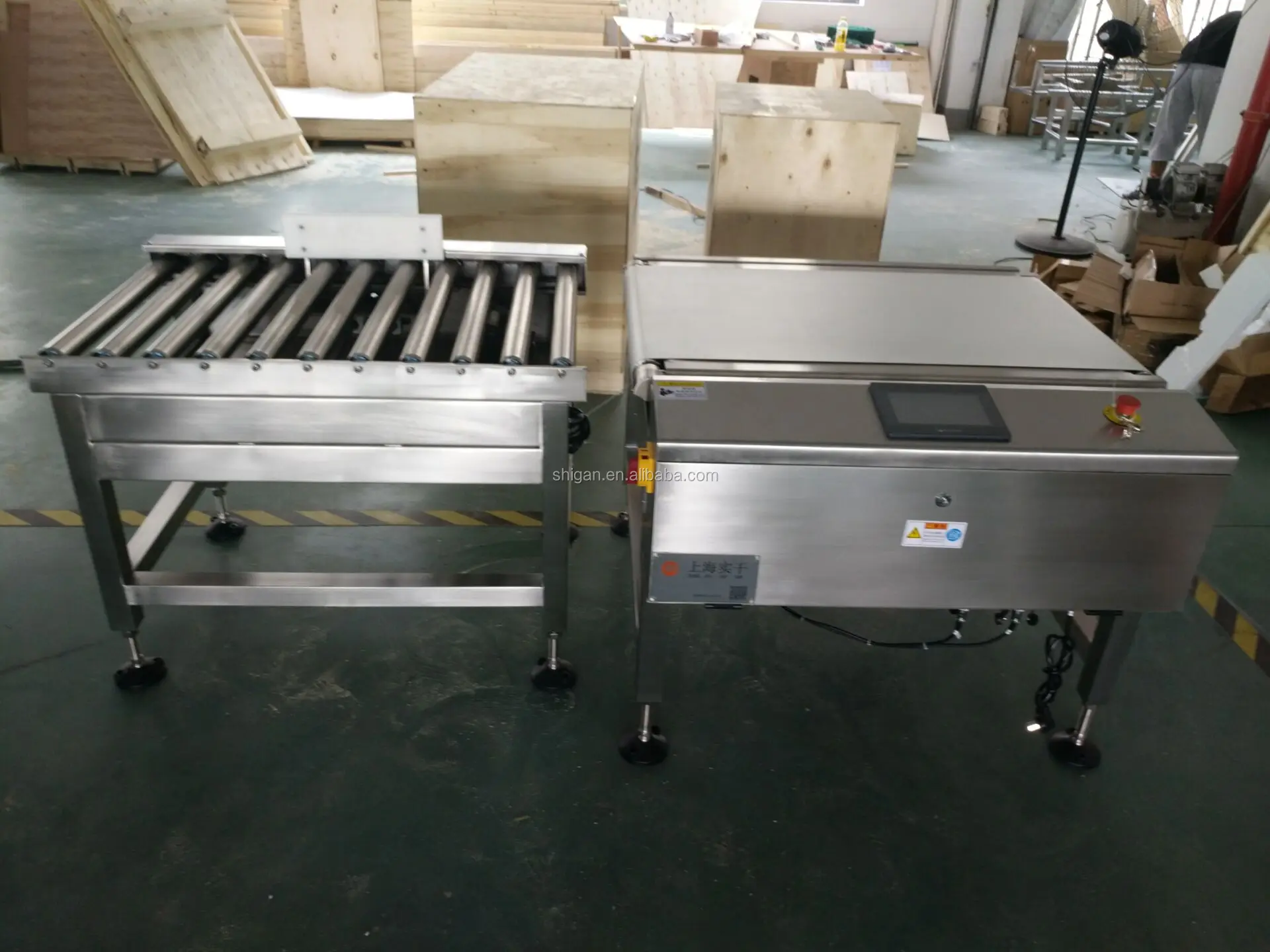 Weighing Scales accuracy Food 30kg digital checkweigher automatic check weigher