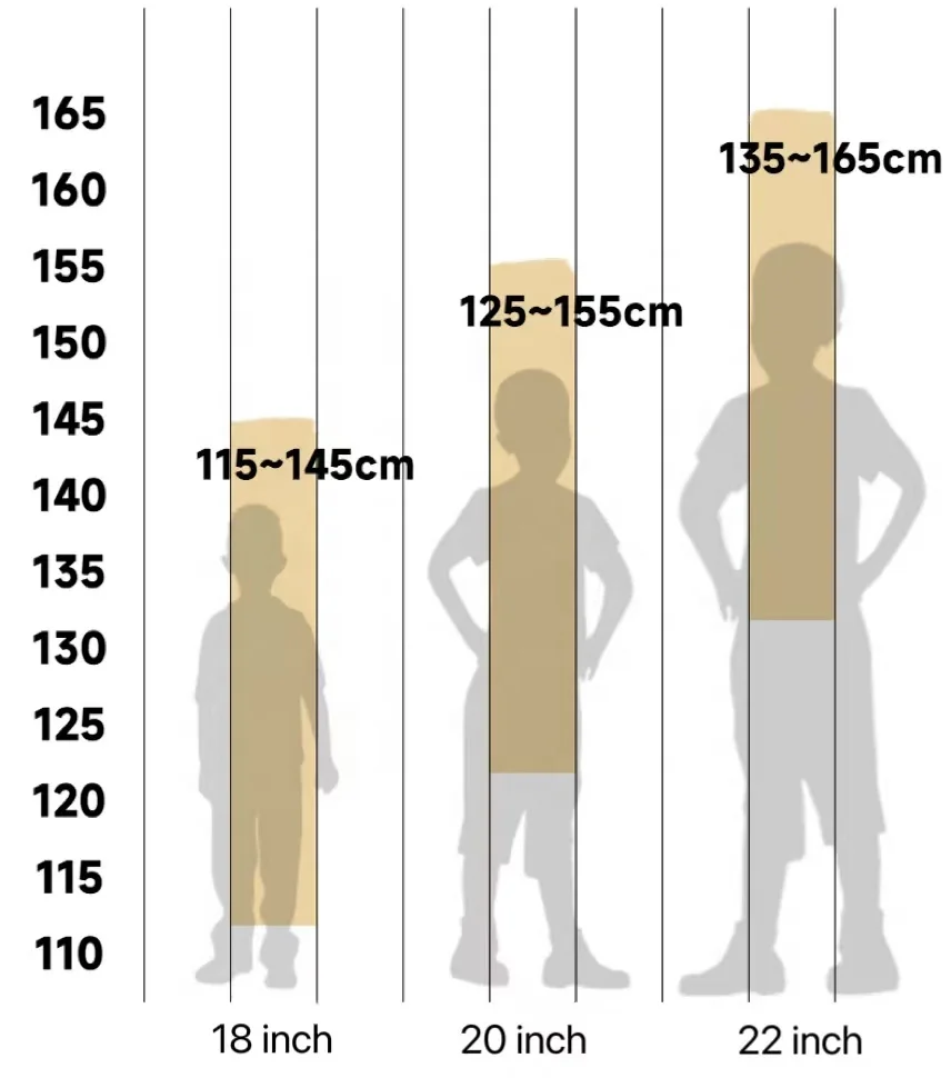 OEM 18 20 22 Inch Magnesium Alloy Fork Suspension Children Bike Mountain Bike for 10 Years