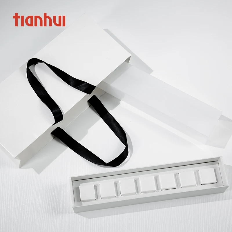 Recycled Custom Chocolate Tea Coffee Paper Dividers Gift Box with Mini Boxes