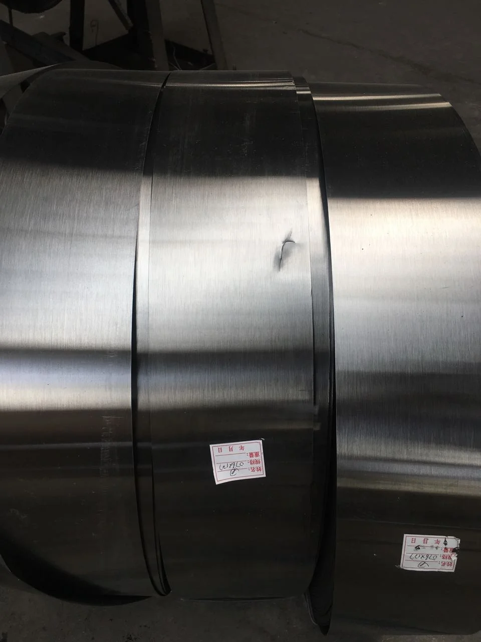 C67  C75  Bright  surface Heat treated steel strip