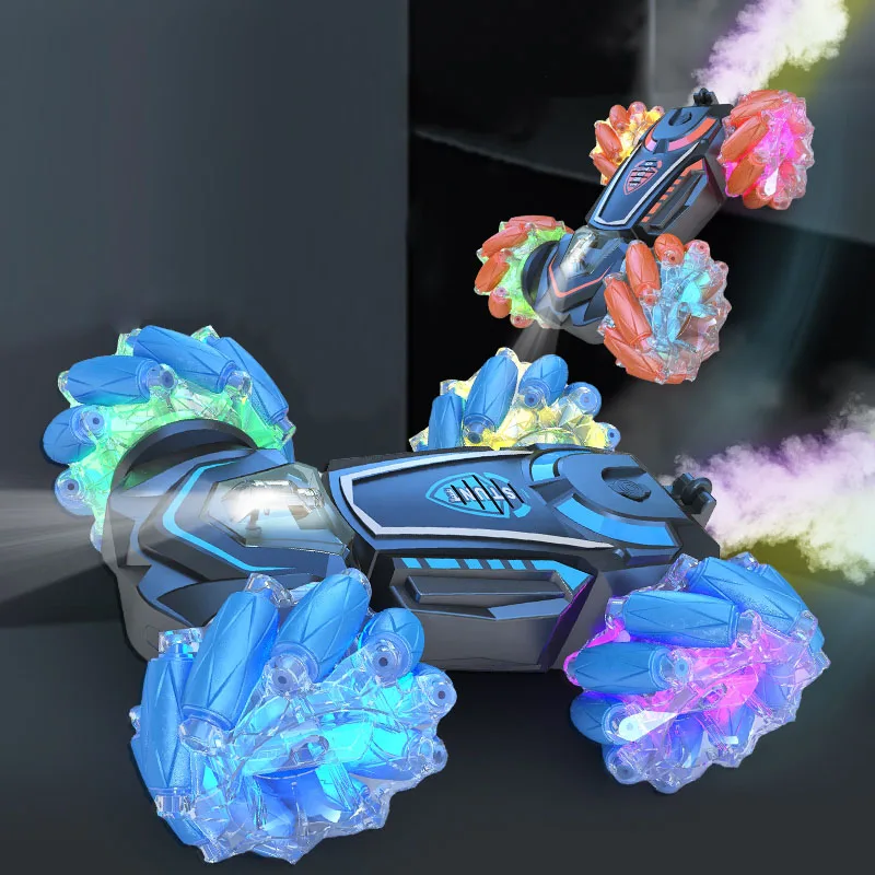 New 2.4Ghz Gesture Sensing Rc Stunt Car Double Side Drifting 360 Rotating Remote Rontrol Car