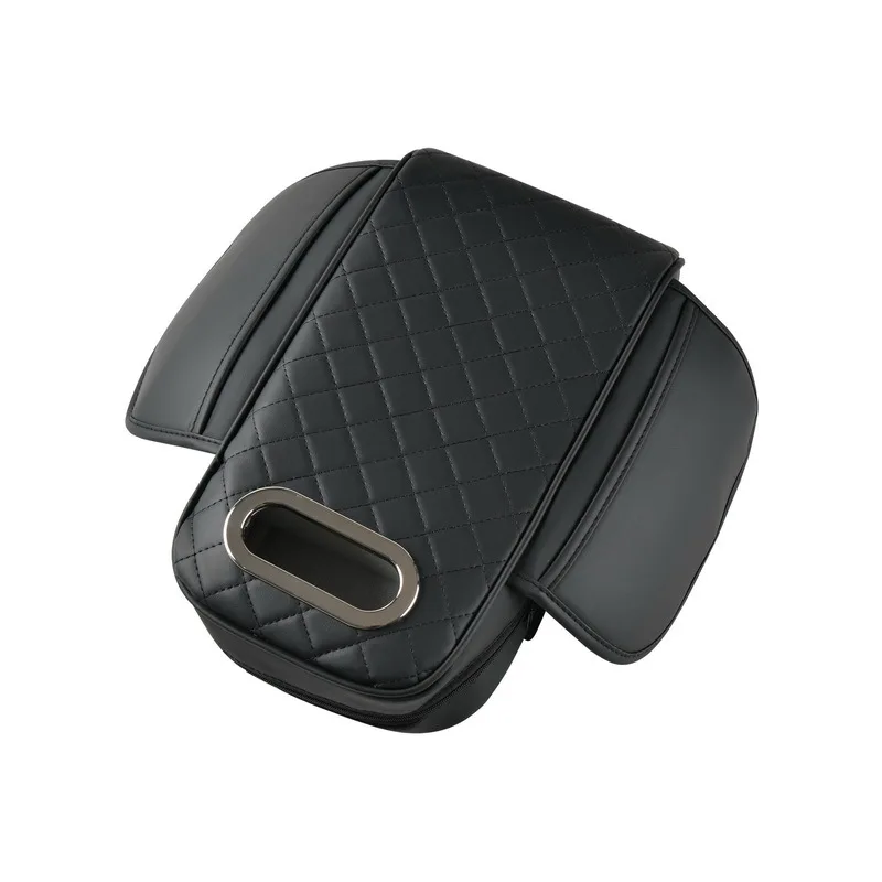 Multi Functional Car Armrest Box Pad Central Elbow Height Pad Car Interior Mobile Phone Storage Bag Car Paper Towel