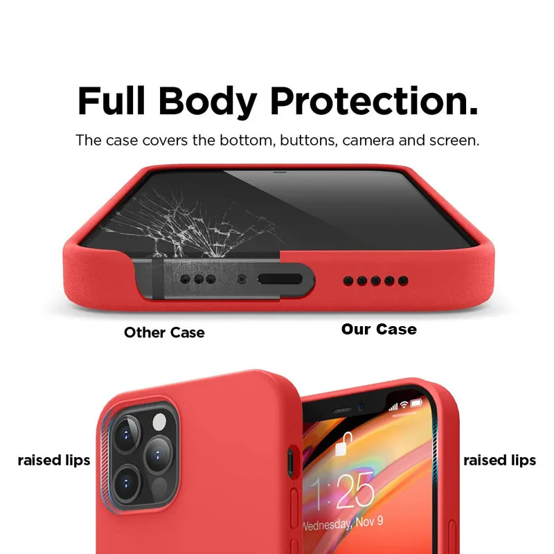 Factory supply liquid silicone phone cover sublimation phone case for iPhone