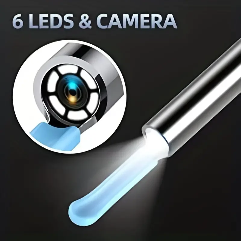 C - wifi mini 3.5cm lens diameter ear endoscope 1080p camera hd visual earwax removal camera