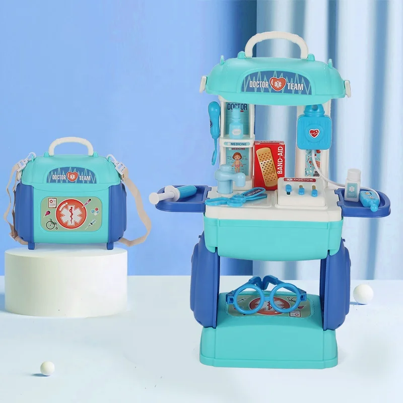 Bowa factory para ninos plastic medical tool set role playing game pretend realistic kids doctor set toy