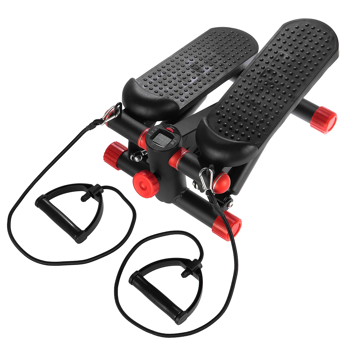 Stair Stepper Exercise Equipment with Resistance Bands Mini Stepper