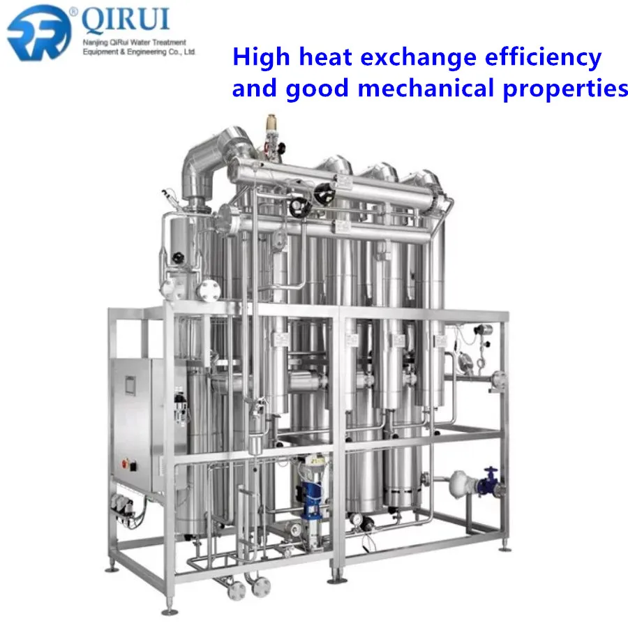 Stainless Steel  Distilled Pure Water Machine 100l/h Applicable To Pharmaceutical, Food, Beverage, Electronics