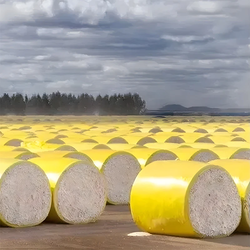 Good Quality High Density Super Wide Round Cotton Module Warp Film For Harvesting
