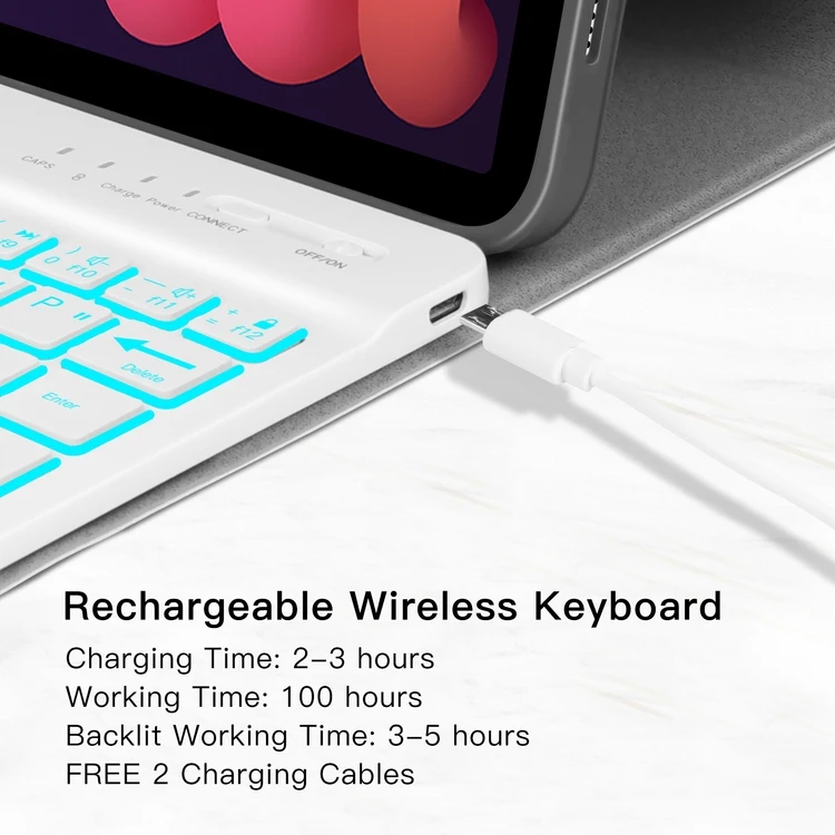 Best Price China Manufacturer Customized Designs Universal Rugged Tablet Cases with keyboard For iPad mini 6 8.3 inch