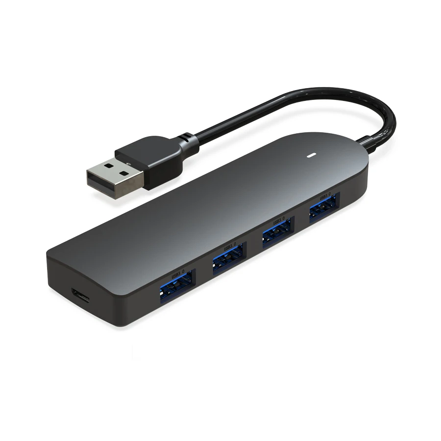 
High Speed 4 Ports Usb 3.0 Hub 5Gbps Usb Hub Adapter for Computer 