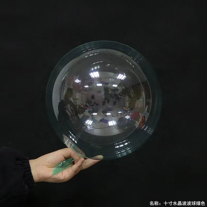 Wholesale Custom 18 Inch BOBO Transparent Light Led Balloons Party Decor Bubble Balloons with Sticks