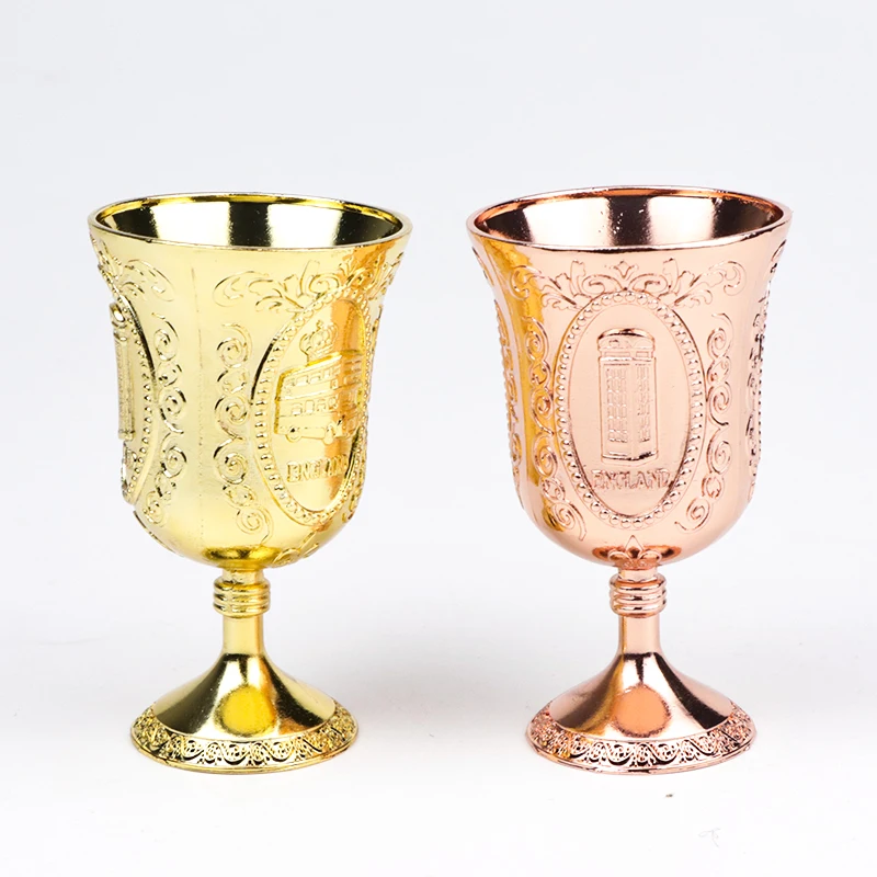 Factory Directly Price Personalized Design Zinc Alloy Tourist Souvenir Custom Metal Shot Glass