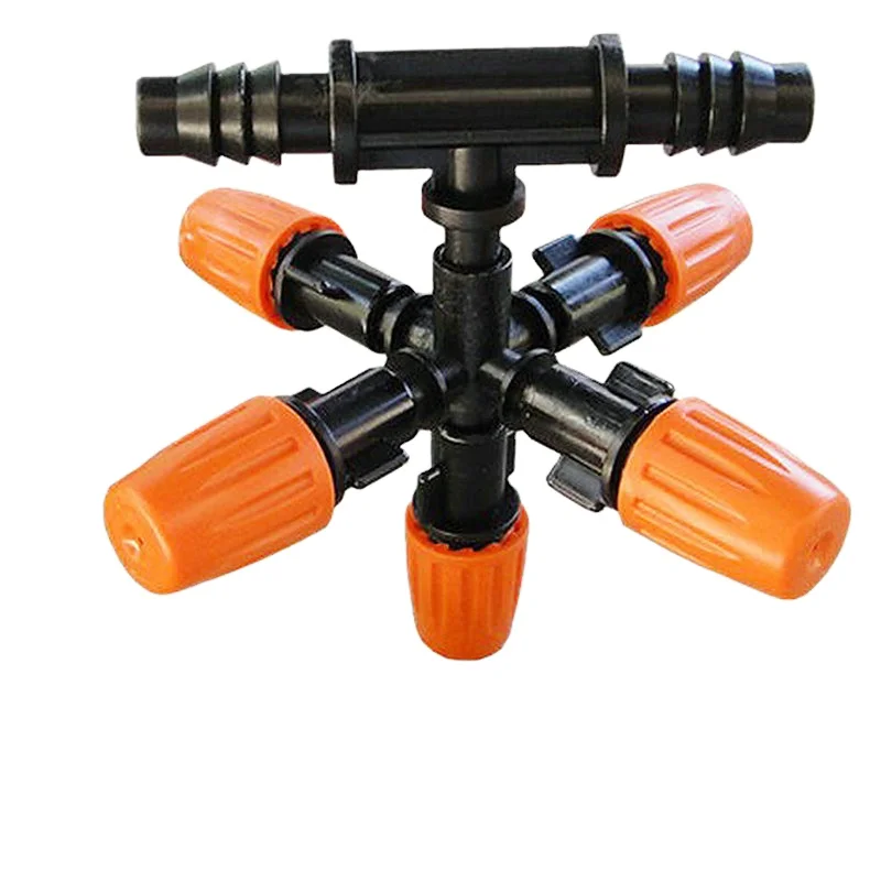 manufacturer brand new material garden agricultural greening spray sprinkler Single or four outlet Mist cooling nozzle