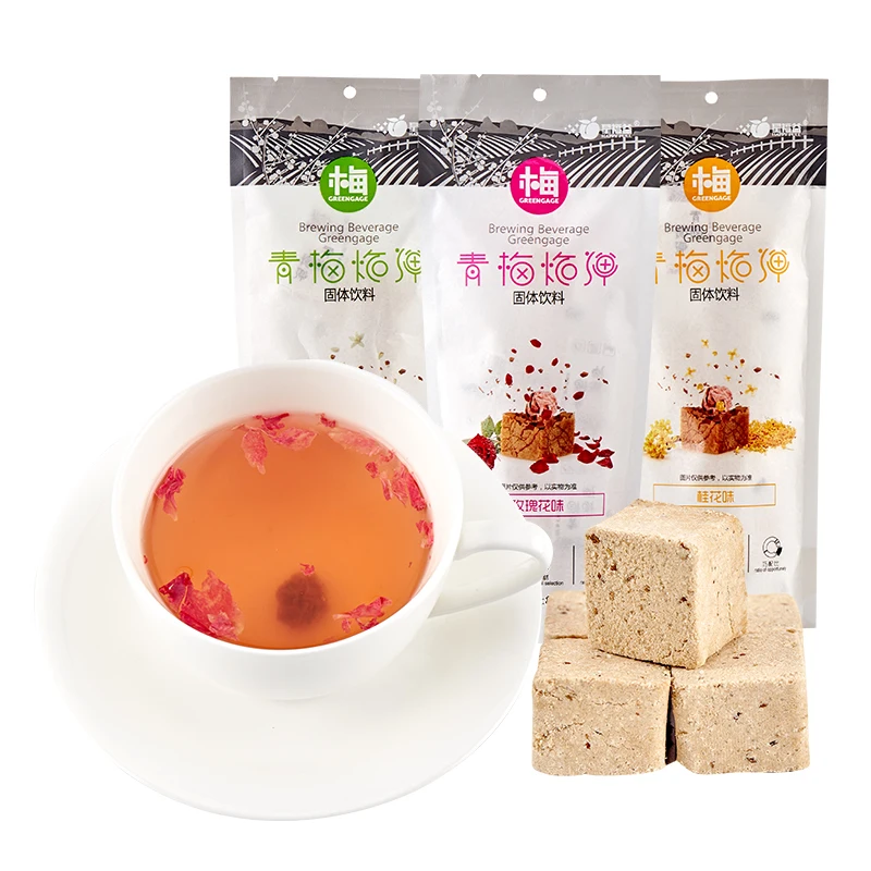 
Sweet Olive Rose Jasmine Instant Plum Drink Powder Block 