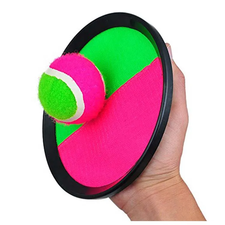 Factory Delivery Price PP Throw Paddle Toss And Catch Ball Set