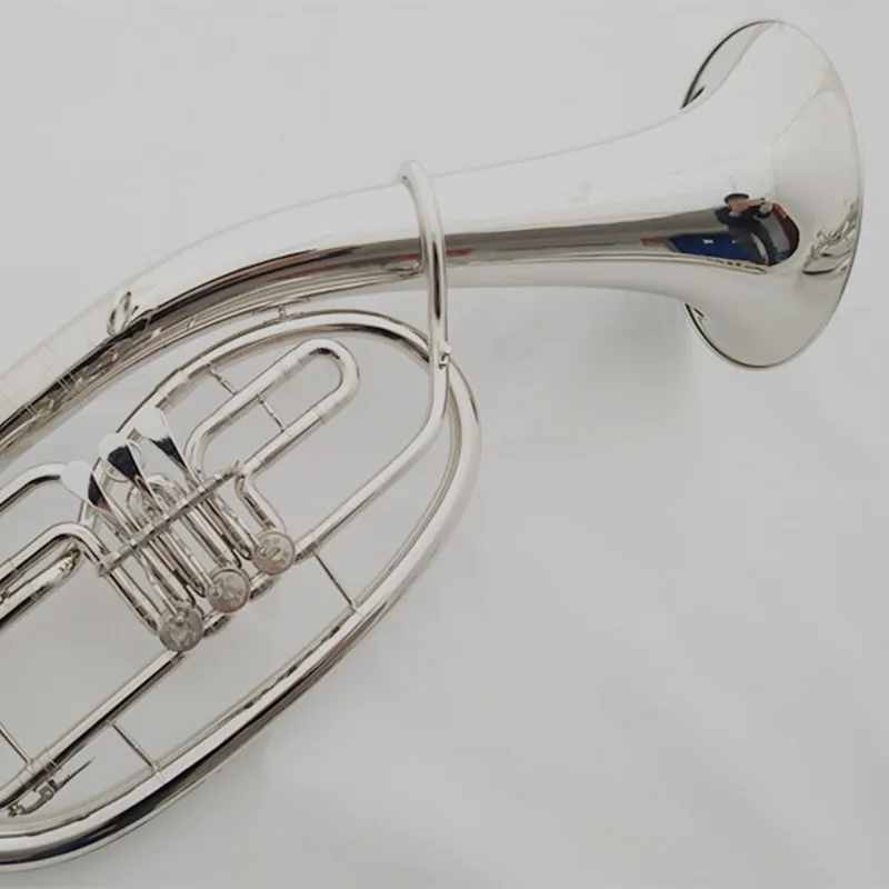 
Weifang Rebon Bb key Nickel Silver Tenor tuba 