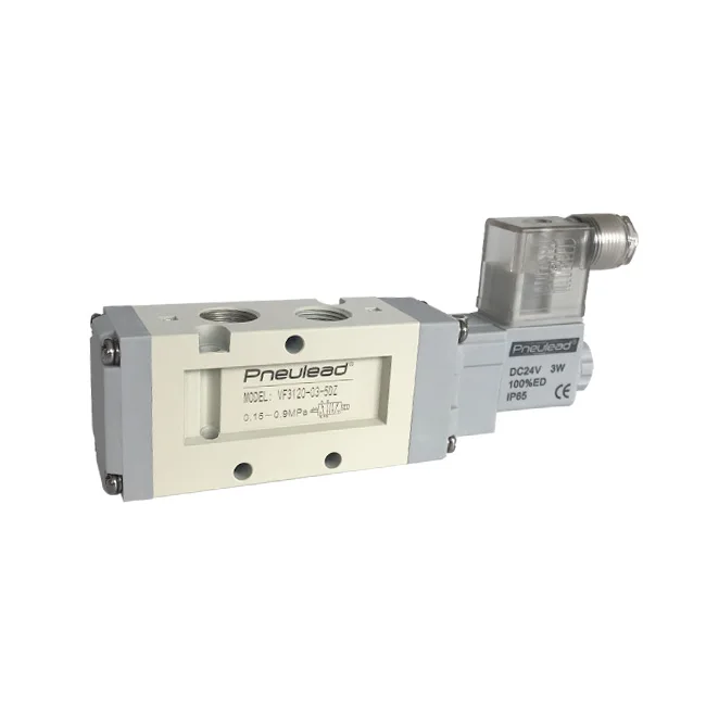VF Series 3/8in 2 Way 5 Port Solenoid Valve