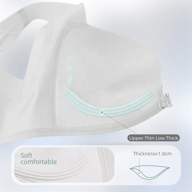 PAERLAN Wholesale Top Front Closure Thin & Thick Cup Push Up Big Breast Bra For Women