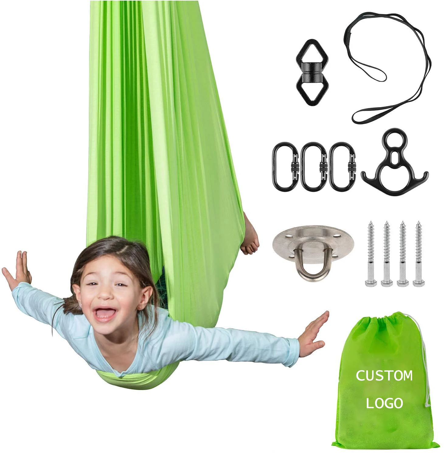 amazon hot High quality adult sensory swing for autism therapy swing
