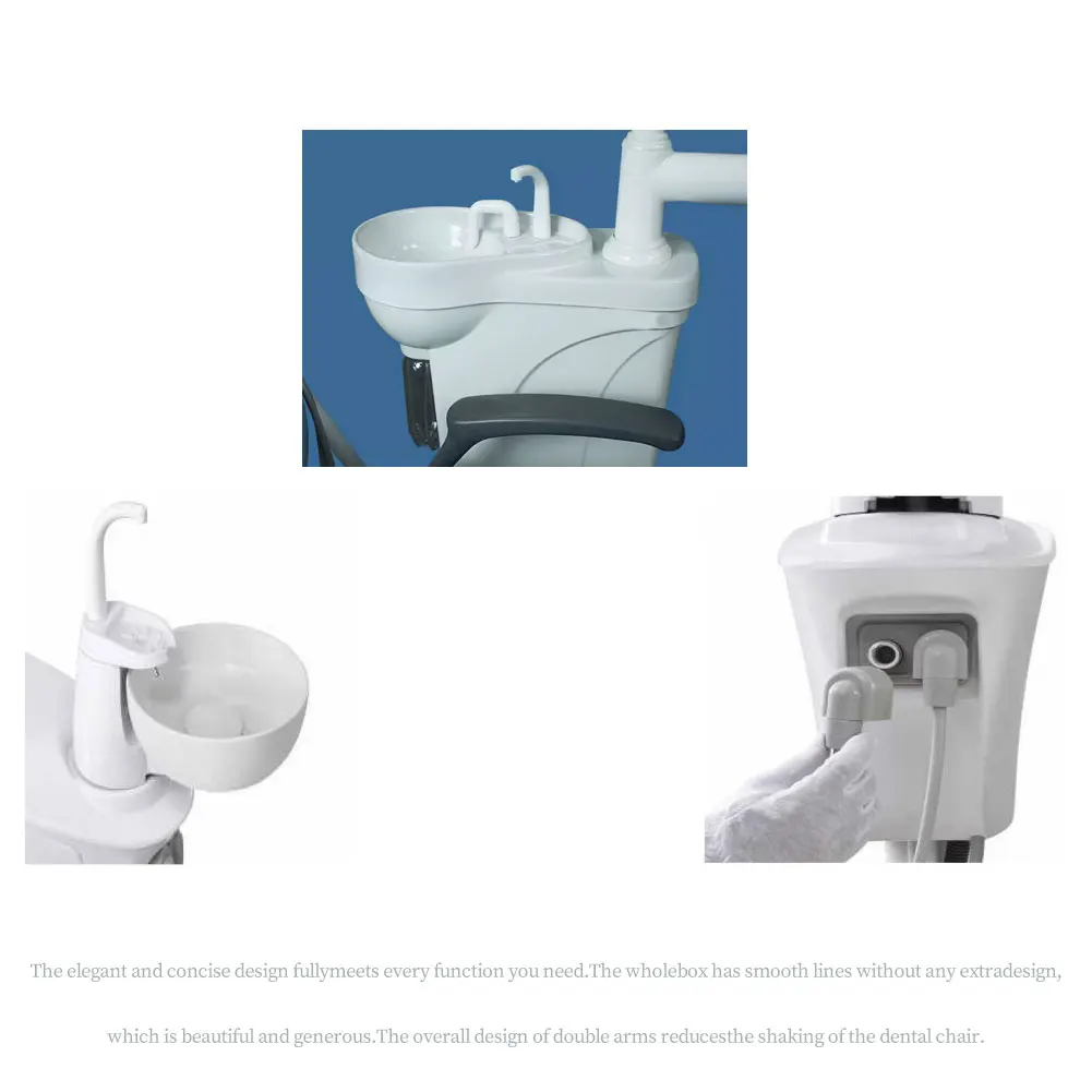 Disinfection electric surgery foot control rotating fashion eu design disinfection stomatological  Integrated Dental Unit