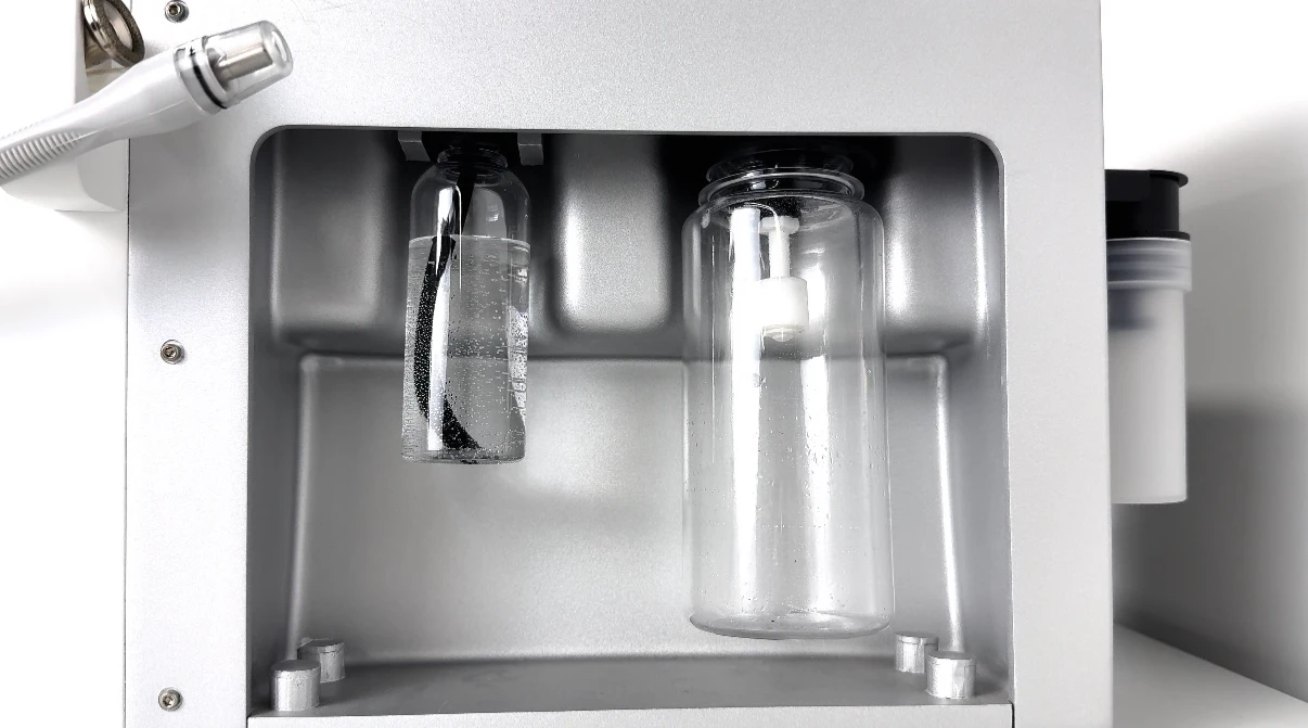 2 в 1 спа-аппарат для лица кислородная струйная очистка воды пилинг дермабразия салон красоты машина