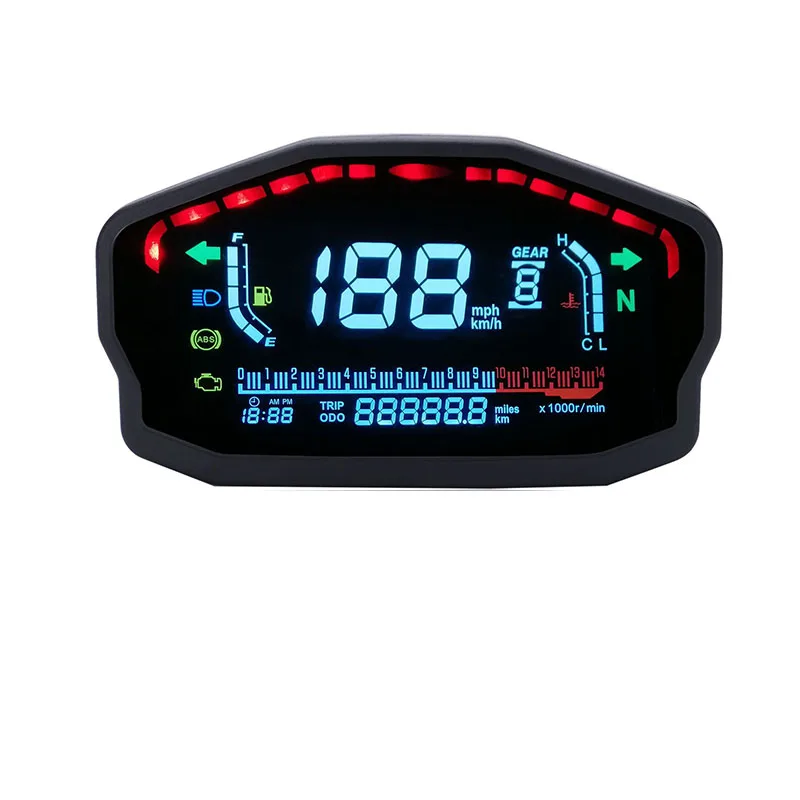 Motorcycle Modified Color Screen Lcd Meter Speed For Honda Ducati Kawasaki Suzuki