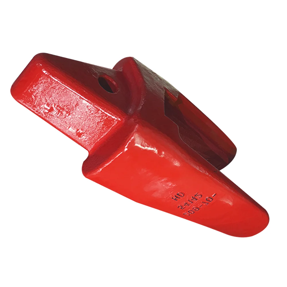 Mining Machinery Repairing Parts Alloy Steel Bucket Tooth Flat Teeth Adapter For Excavator Bulldozers