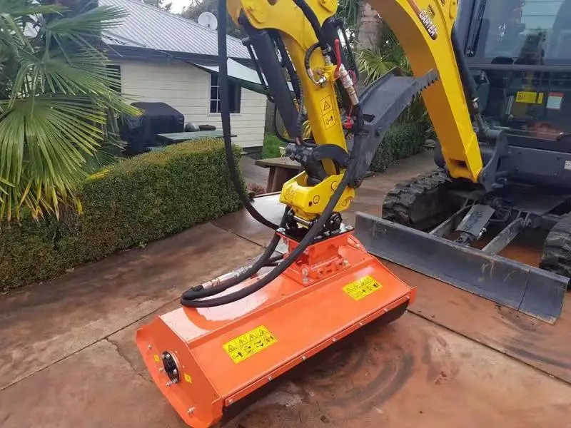 excavator flail mower for sale / excavator mowers and brush cutter for sale