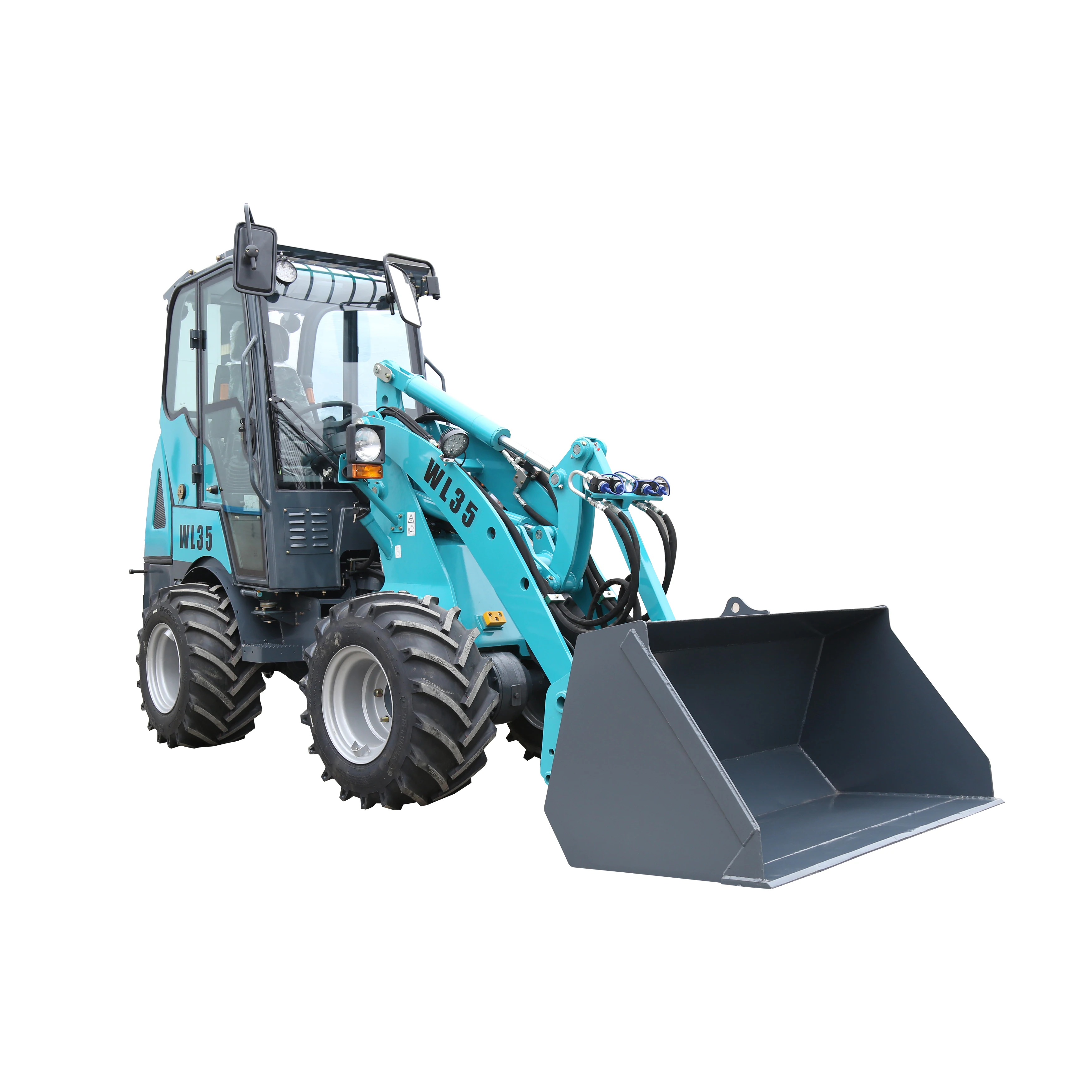 High quality garden mini machinery hydraulic mini wheel loader