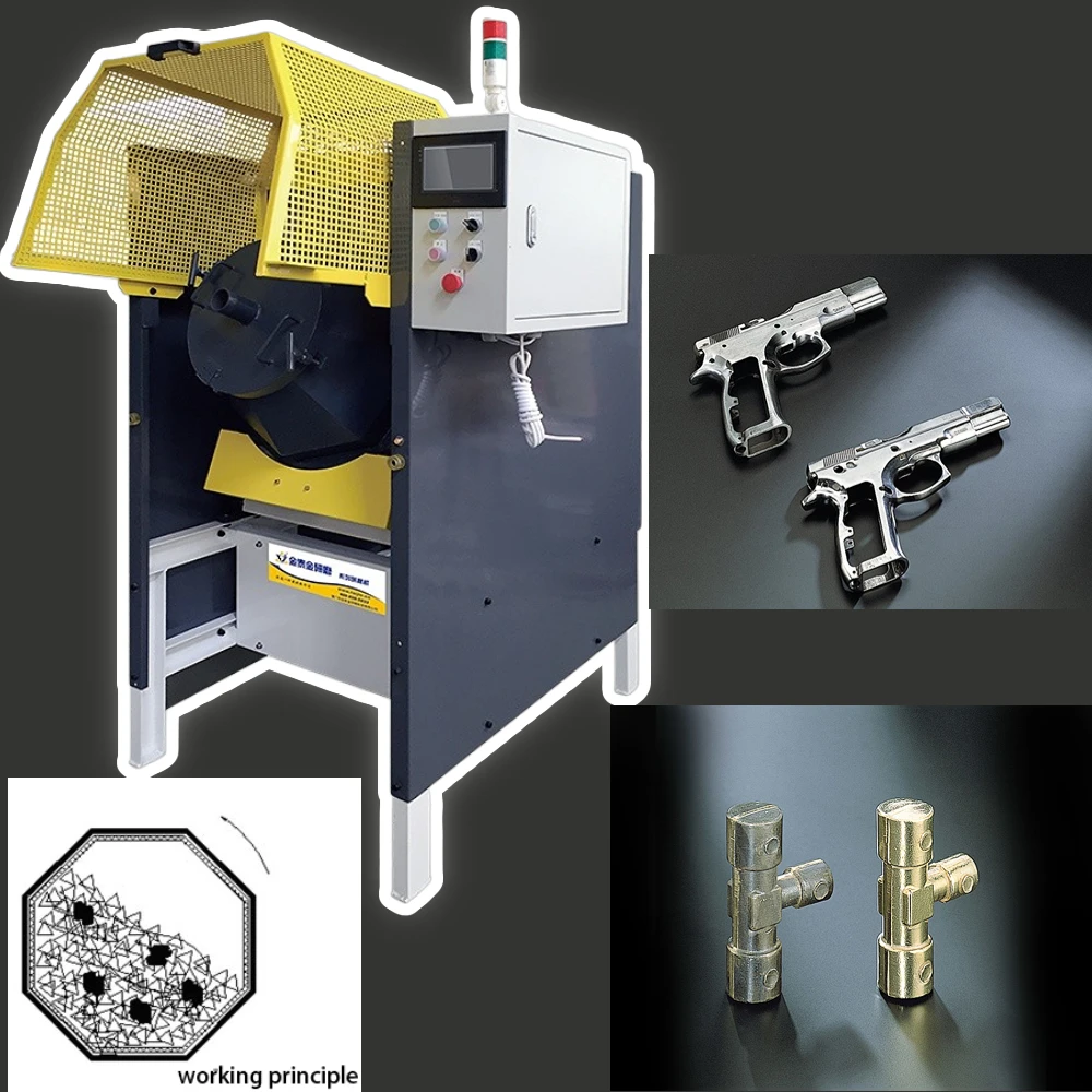 Roller type water abrasive roller surface stain burr rust treatment equipment machine for metal products plastic products