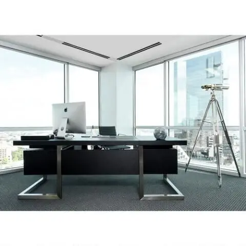 modern office furniture wooden office table price L shaped office desk executive