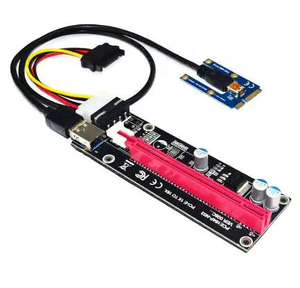 Мини PCIe к PCI express 16X Райзер для ноутбука внешняя графическая карта EXP GDC BTC Antminer Miner mPCIe PCI-e слоту