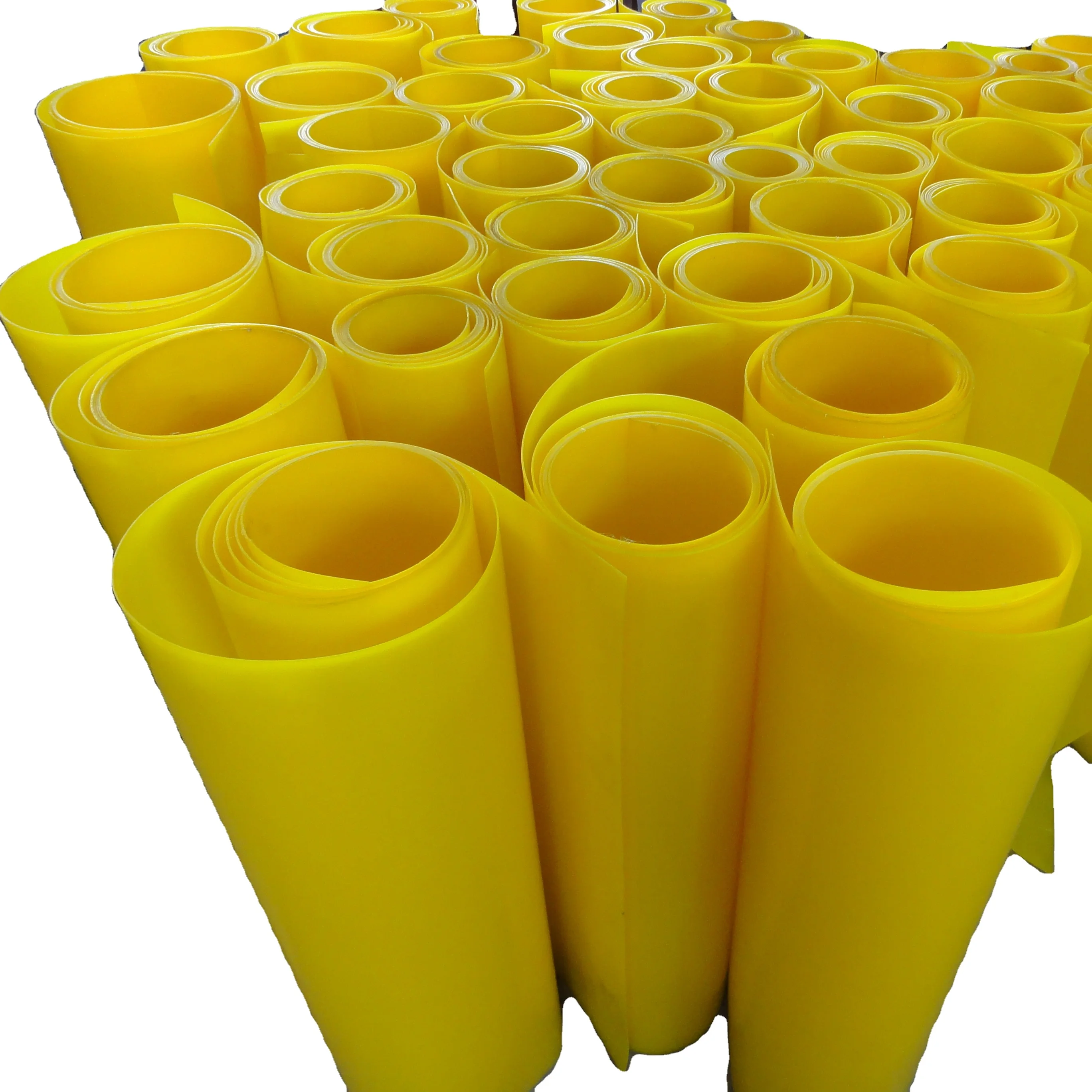 Hardness 60-90A  High elastic factory price polyurethane pu sheet rubber roll sheet urethane rubber sheet